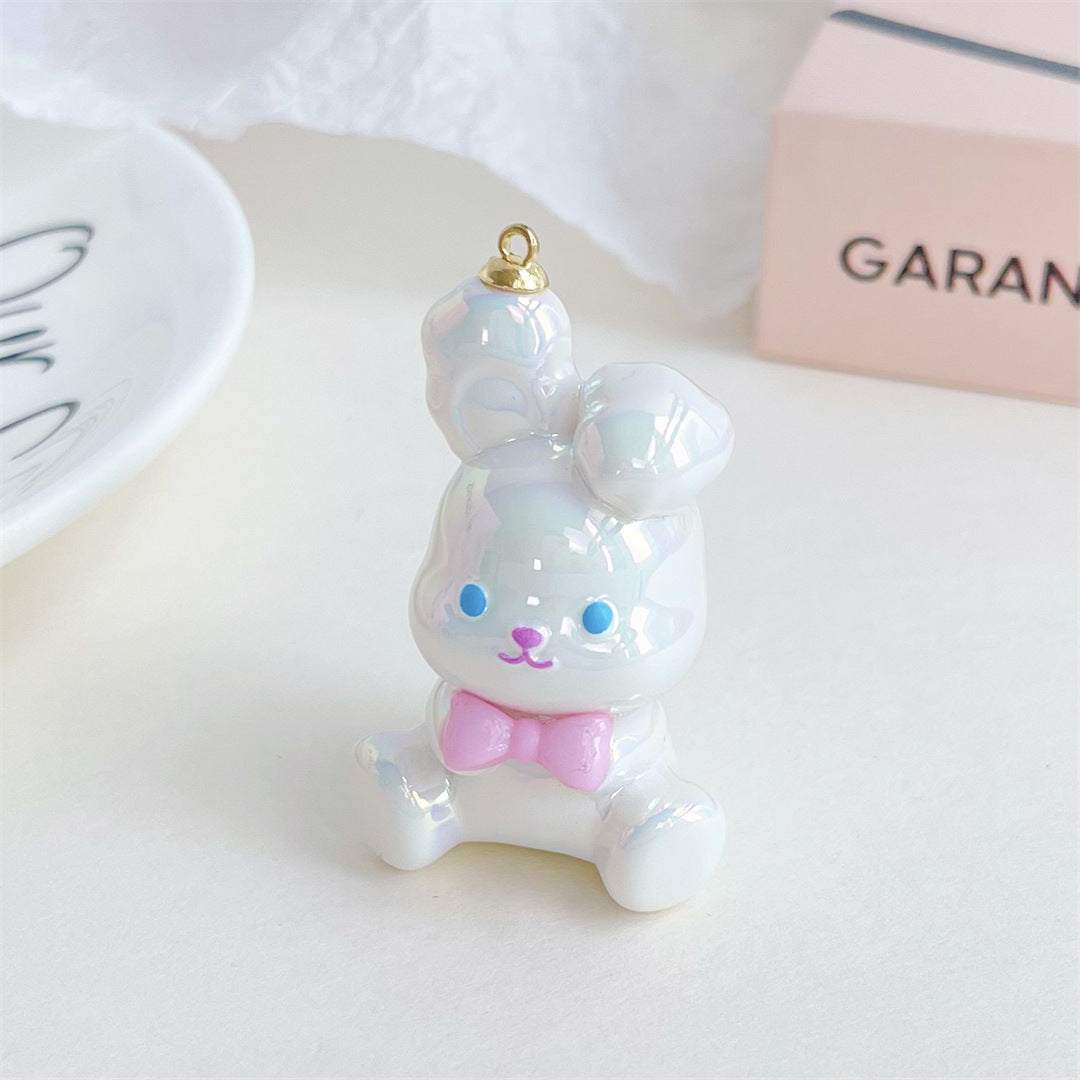 Bow Rabbit Pendant