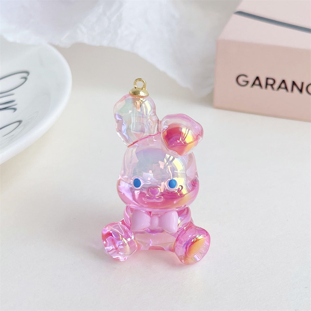 Bow Rabbit Pendant