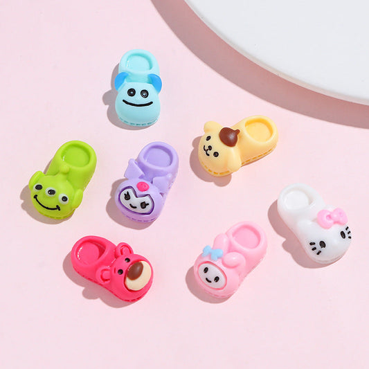 Cartoon Slippers Charm